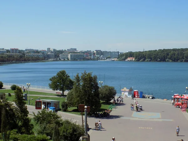 Ternopil Lago Ternopil Antes 1991 Lago Komsomolskoe —  Fotos de Stock