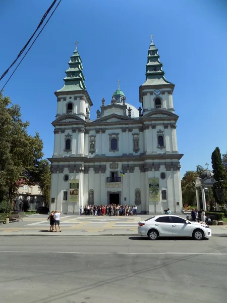 Archbishopric Cathedral Immaculate Conception Blessed Virgin — Stock Photo, Image