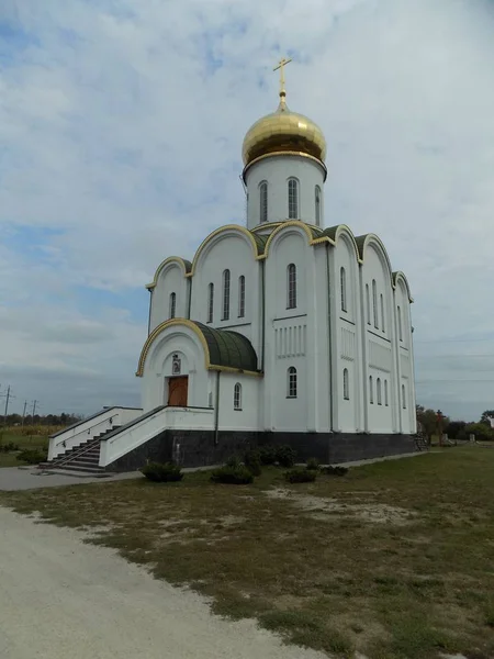 Simplicity Grandeur Orthodox Church — Stock Photo, Image