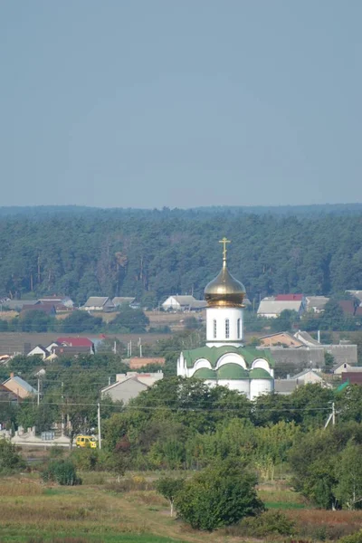 Simplicidade Grandeza Igreja Ortodoxa — Fotografia de Stock