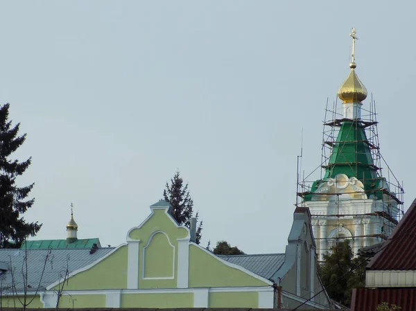 Muzeum Historii Dzwon Wieża Święty Monaster Objawienia Pańskiego — Zdjęcie stockowe