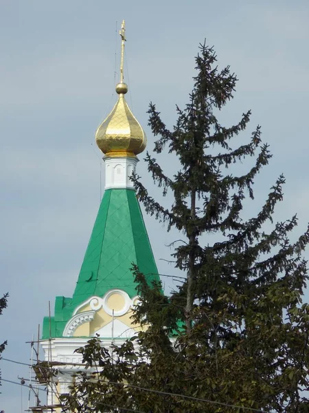 Hres Dôme Des Églises Orthodoxes — Photo