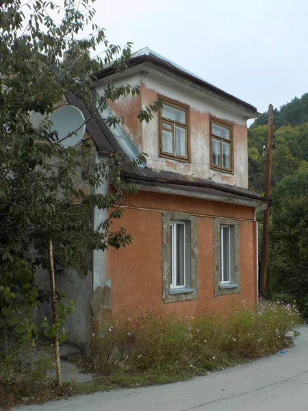 Altes Polnisches Haus Allgemeine Ansicht — Stockfoto