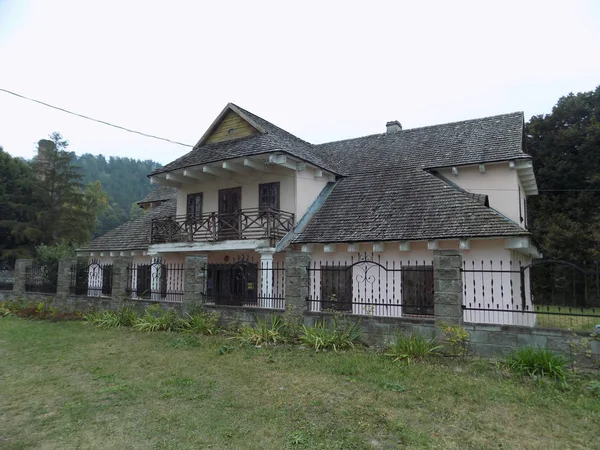 Antiga Casa Polonesa Vista Geral — Fotografia de Stock