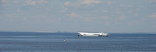 芬兰湾 Suomenlahti 吃芬兰 Laht Finska 俄罗斯湾 波罗的海东部的海湾 — 图库照片