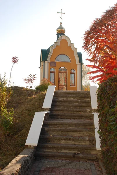 Chapelle Dans Cour Palais Comte Voronov — Photo