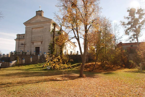 赫梅利尼茨基地区乌里韦塔市的多萝西圣地教堂 — 图库照片