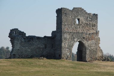 Vyizdnoyi Kulesi 'nin kalıntıları.