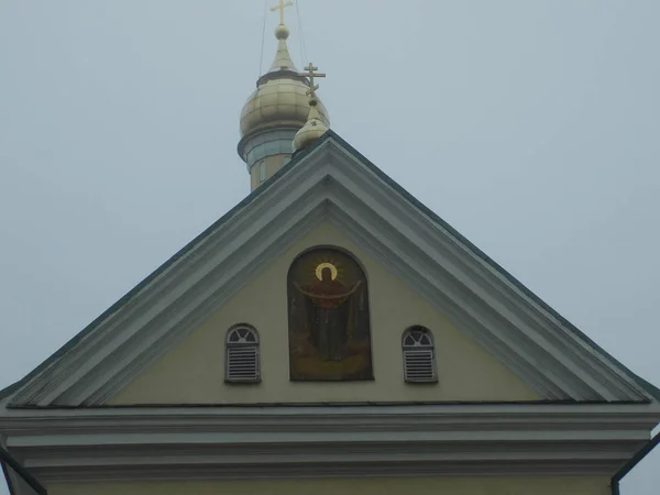 Hres Cupola Oro Delle Chiese Ortodosse — Foto Stock