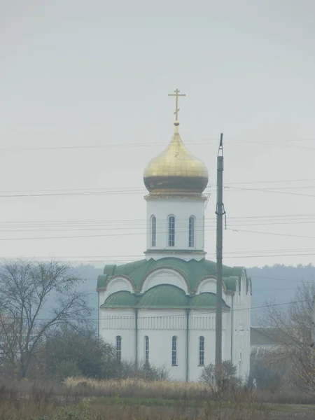 Die Einfachheit Und Größe Der Orthodoxen Kirche — Stockfoto