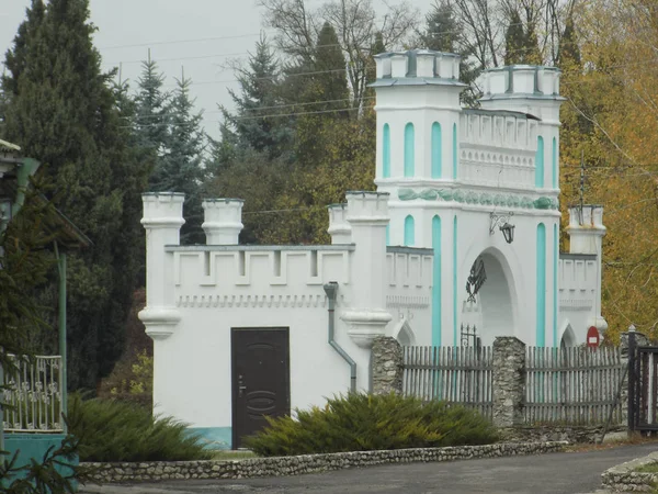 Entrance Gate Palace Count Voronov — Stock Photo, Image