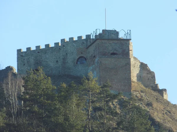 Vue Générale Colline Château — Photo