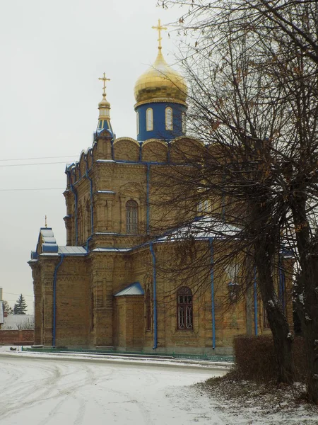 Kościół Svyatopokrovska Pułk Kremenecie — Zdjęcie stockowe