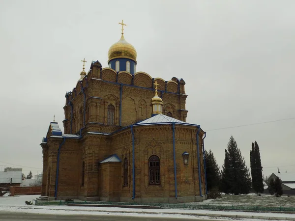 Iglesia Svyatopokrovska Regimiento Kremenets — Foto de Stock