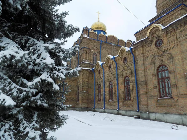 Svyatopokrovska Kyrkan Kremeneter — Stockfoto