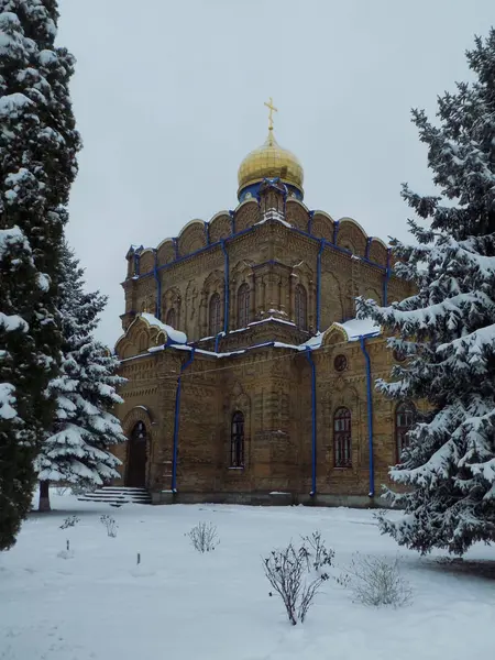 Svyatopokrovska Regiment Church Kremenets — Stock Photo, Image