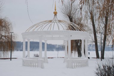 Ada Ternopil.Ukraine severler. Aralık 2018