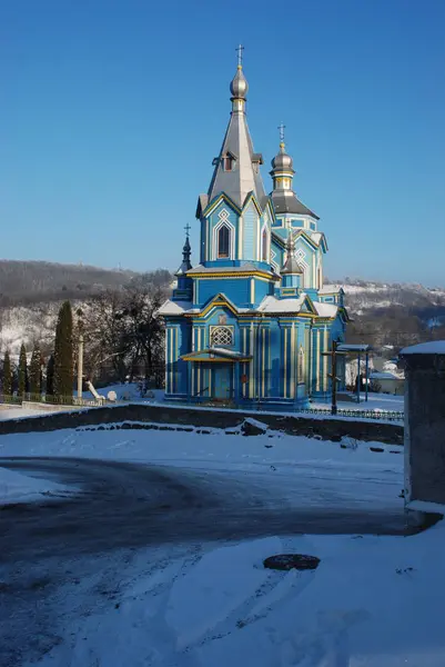 Церква Святого Хреста Кременетах — стокове фото