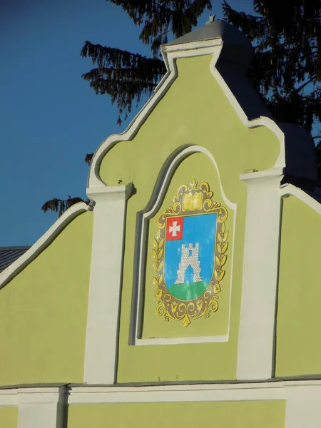 네츠의 Kremenets Coat Arms 크레메 테르노필 지역의 공식적 상징이다 — 스톡 사진