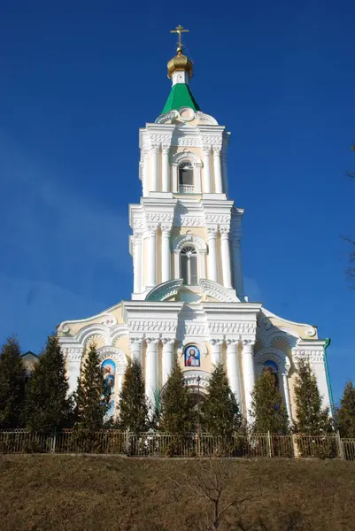 Hres Und Goldene Kuppel Der Orthodoxen Kirchen — Stockfoto