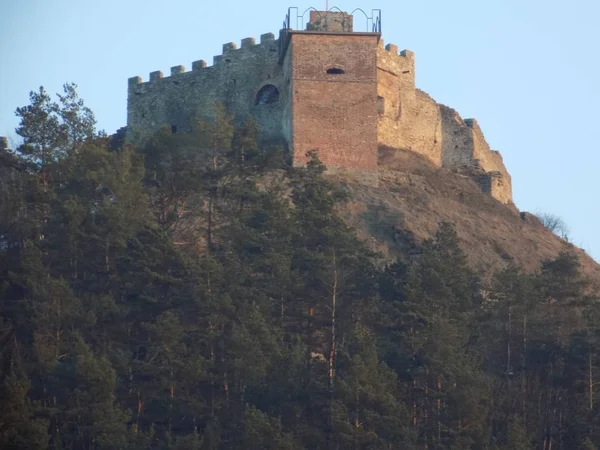 Γενική Άποψη Του Λόφου Castle — Φωτογραφία Αρχείου