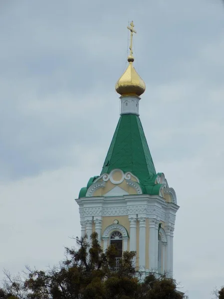 Bell Tower Holiday Epiphany Monastery — Stock Photo, Image