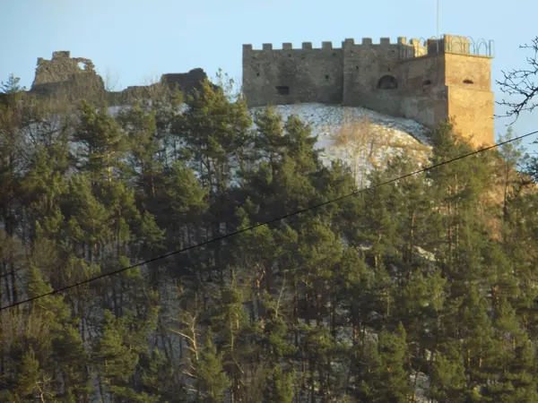 Allgemeiner Blick Auf Den Burgberg — Stockfoto