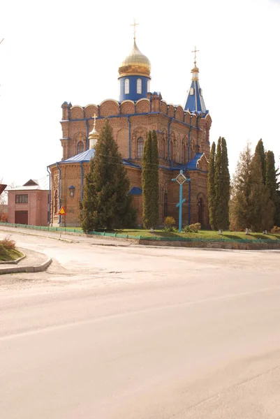 Gereja Svyatopokrovska Resimen Kremenets — Stok Foto