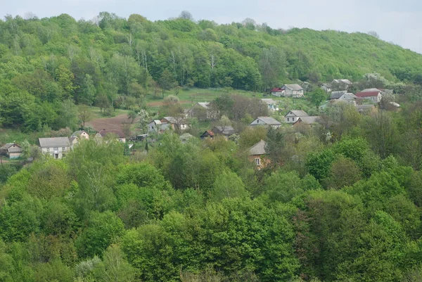 Zachte Hellingen Van Het Karpaten Gebergte — Stockfoto