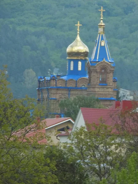 Svyatopokrovska Полк Церква Кременецях — стокове фото