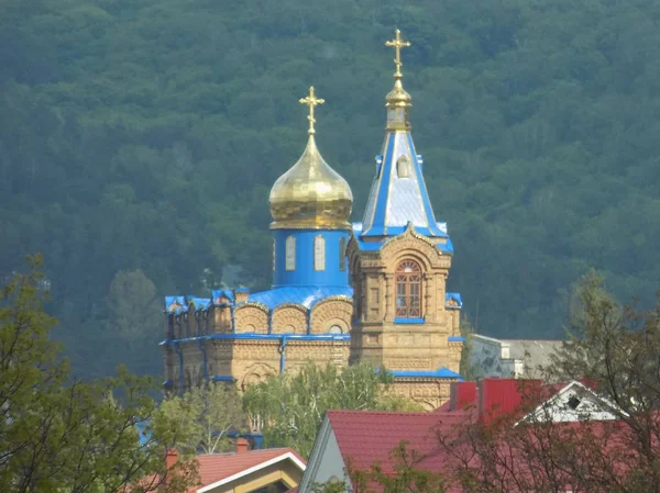 Svyatopokrovska Ezred Templom Kremenets — Stock Fotó