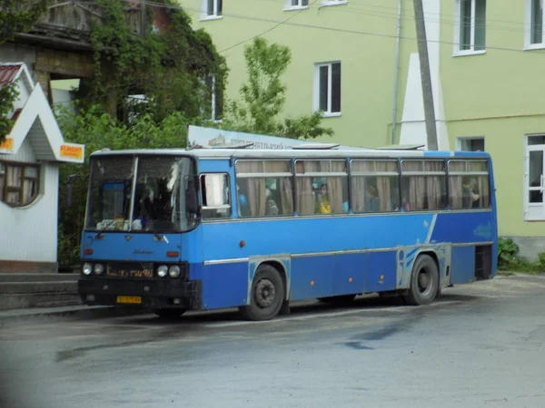 Ikarus 255 Autobús Interurbano Empresa Húngara Ikarus — Foto de Stock