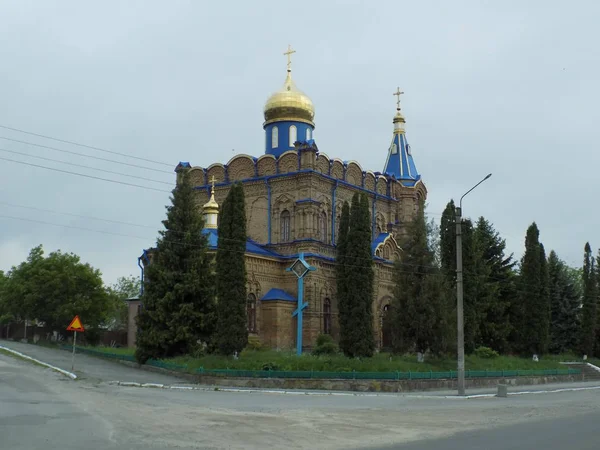 Svyatopokrovska Kyrkan Kremeneter — Stockfoto