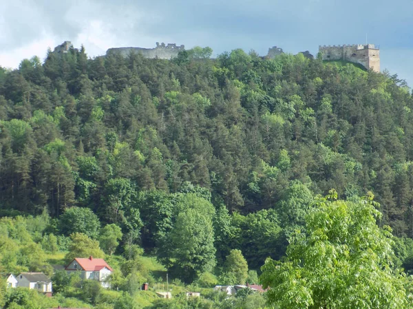 Vue Générale Colline Château — Photo