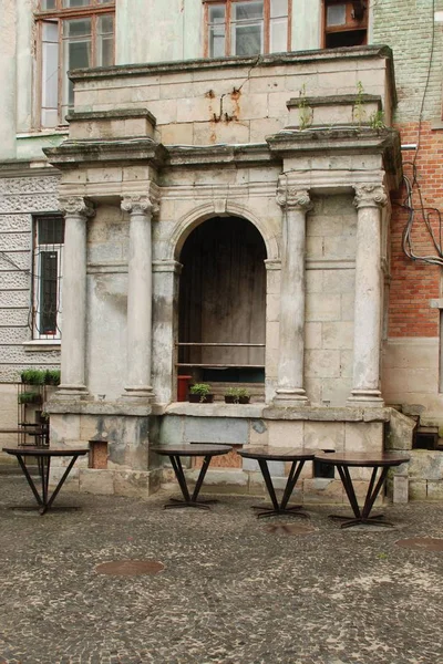 Pátio Veneziano Italiano Ternopil — Fotografia de Stock