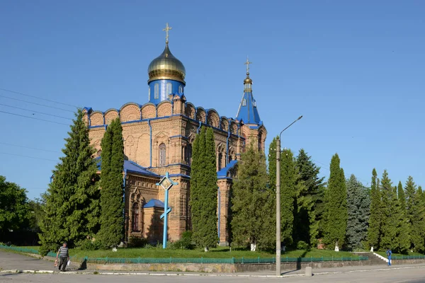 Iglesia Svyatopokrovska Regimiento Kremenets —  Fotos de Stock