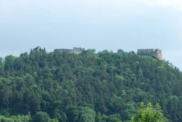 Vue Générale Colline Château — Photo