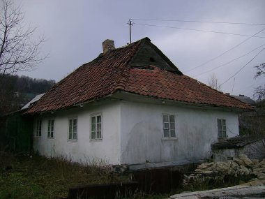 Ukrayna köyü, eski ev