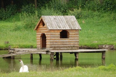 Kuğu evi, genel görünüm