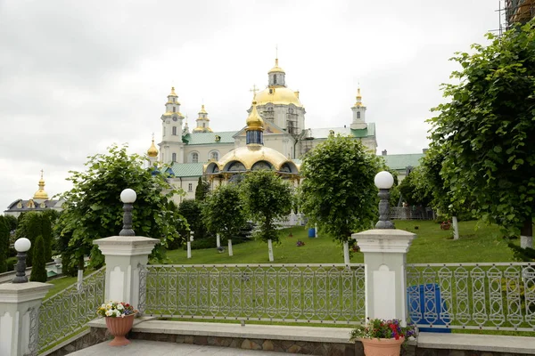 Assumption Cathedral Holy Dormition Pochayiv Lavra — Stock Photo, Image