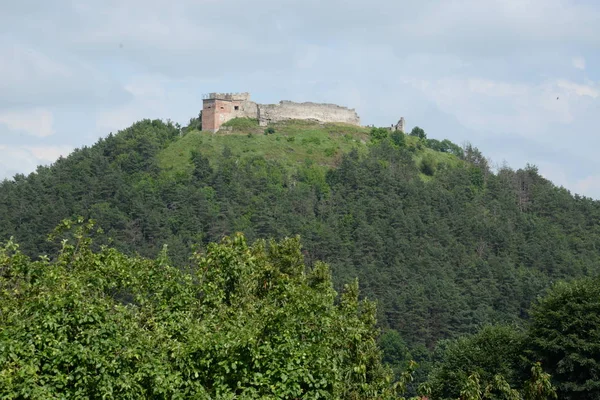 Vue Générale Colline Château — Photo