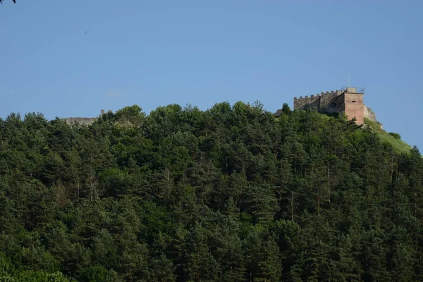 Vue Générale Colline Château — Photo