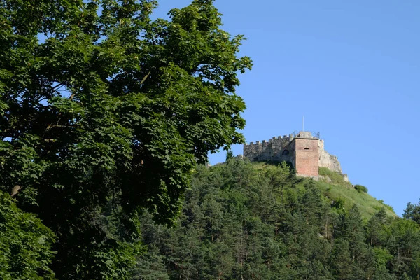 Vue Générale Colline Château — Photo