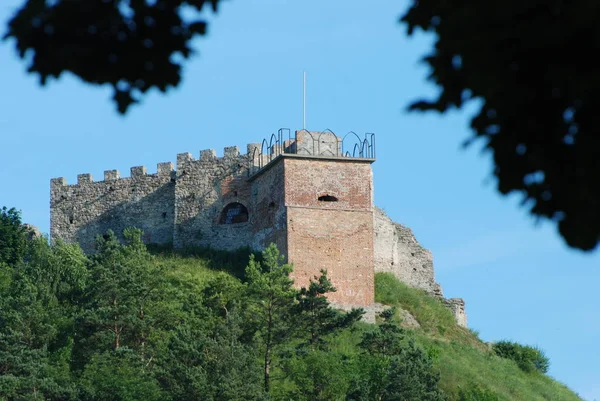 Mura Difensive Torre Ingresso Del Vecchio Castello — Foto Stock