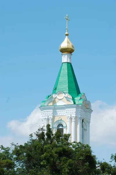 Bell Tower Férias Mosteiro Epifania — Fotografia de Stock