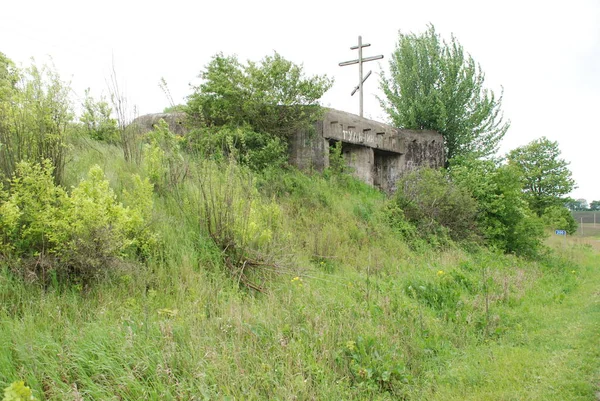 Будівля Фортифікації Була Кинута — стокове фото