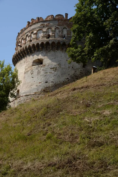 Defensive Tower Ostroh Castle — Stock Photo, Image