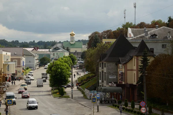 Schewtschenko Straße Kremenez Ternopil Region Ukraine — Stockfoto