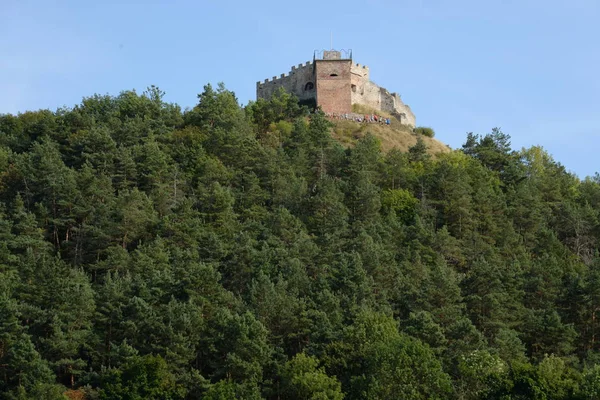 Vue Générale Colline Château — Photo