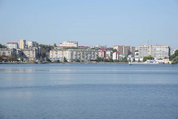 Lago Ternopil Ternopil Antes 1991 Lago Komsomolskoe — Fotografia de Stock